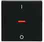 schakelwip met rood controlevenster en opdruk 0–1 Future Linear zwart mat (1788-885)