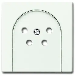 Busch-Jaeger centraalplaat voor telefoonstekker 4-pens studiowit mat (2767-884-503)