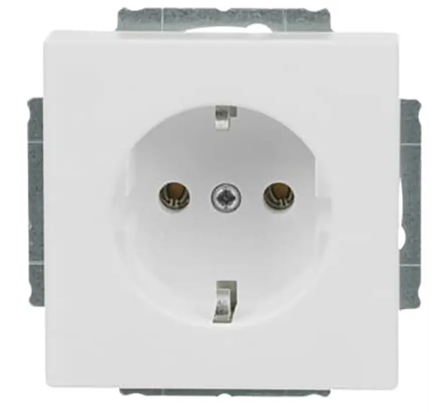 wandcontactdoos randaarde Future Linear studiowit mat (20 EUCR-884-503)