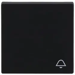 Busch-Jaeger schakelwip symbool bel Future Linear zwart mat (2520 KI-885)