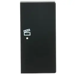 Busch-Jaeger bedieningswip rechts symbool scene tbv bedieningselement flex 2-voudig Future Linear zwart mat (6233-22-885)