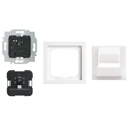 Busch-Jaeger USB-voeding powerdock set USB-C studiowit (6480/11-84)