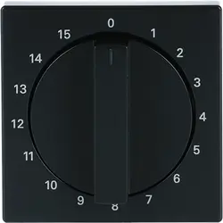 Busch-Jaeger draaigreep tijdschakelaar 15 min Future Linear antraciet glans (1770-81-103)