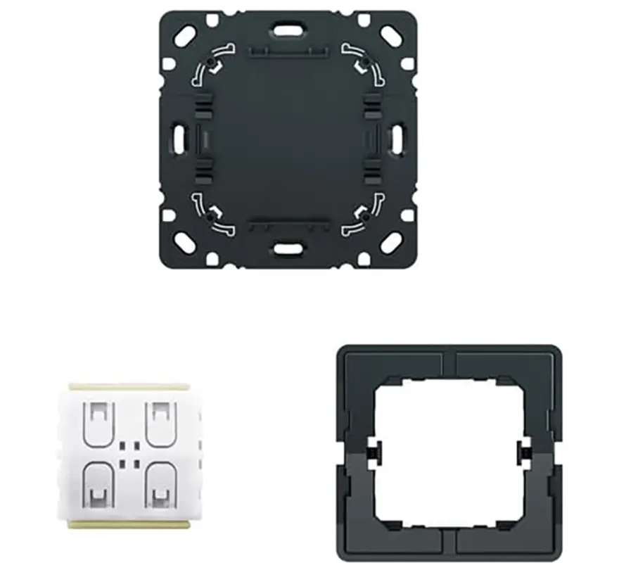 Friends of Hue smart switch sokkel wandzender 2-kanaals Future Linear (6716 U-500)