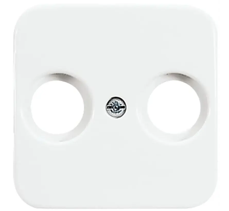 centraalplaat antenne / COAX wandcontactdoos Reflex SI (2531-214)