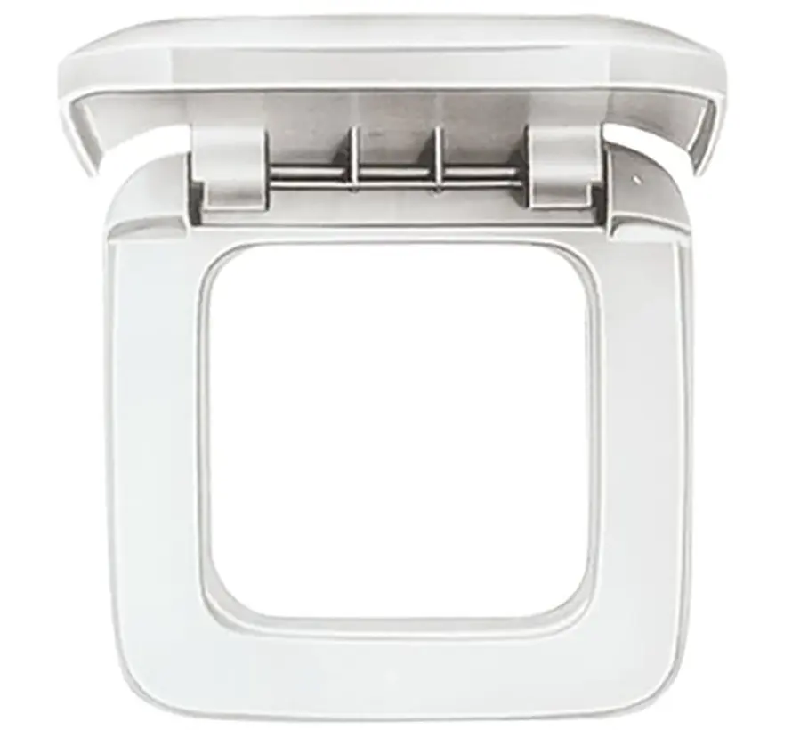 afdekraam 1-voudig met klapdeksel Reflex SI wit (2518-214)