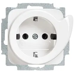 Busch-Jaeger wandcontactdoos randaarde uitwerpmechanisme Reflex SI (20 EUCDR-214)