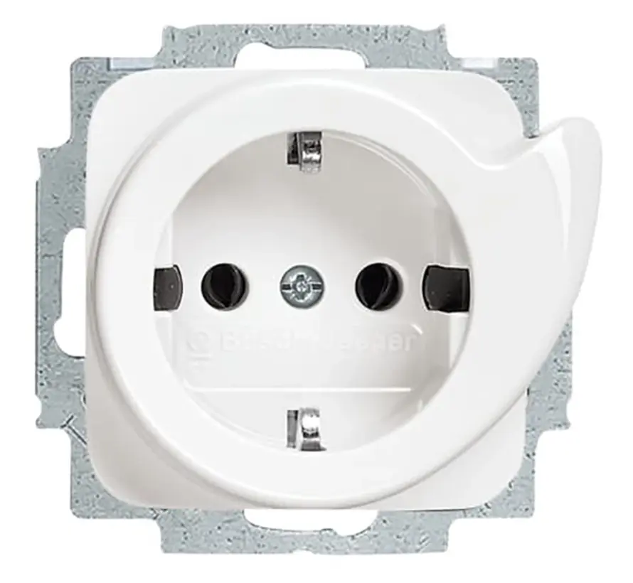 wandcontactdoos randaarde uitwerpmechanisme Reflex SI (20 EUCDR-214)