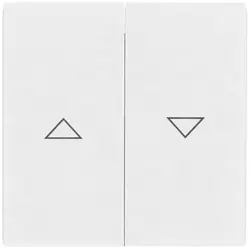 Busch-Jaeger wip jaloezieschakelaar 2-voudig Future Linear studiowit glans (1785 JA-84)