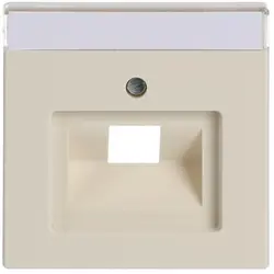 Busch-Jaeger centraalplaat RJ45 wandcontactdoos creme (1803-82)