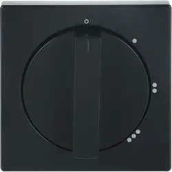 Busch-Jaeger draaiknop driestandenschakelaar met nulstand antraciet glans (2542 DR/01-81)