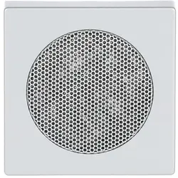 Busch-Jaeger centraalplaat voor luidspreker aluzilver mat (8253-83)