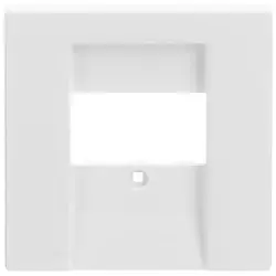 Busch-Jaeger centraalplaat USB / luidspreker studiowit mat (1766-884)