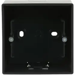 Busch-Jaeger opbouwbak 1-voudig Future Linear zwart mat (1701-885)