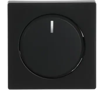 Busch-Jaeger dimmerknop draaidimmer Future Linear zwart mat (6540-885-102)