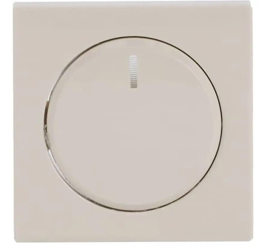 dimmerknop draai/druk dimmer creme (6540-82-102)