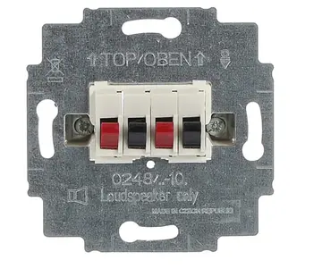 Busch-Jaeger luidsprekeraansluiting creme (0248/02-101)
