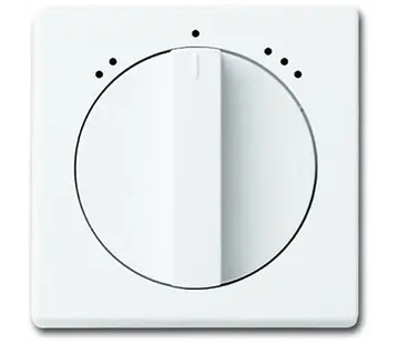 Busch-Jaeger draaiknop driestandenschakelaar Future Linear studiowit glans (1740 DRL-84-503)