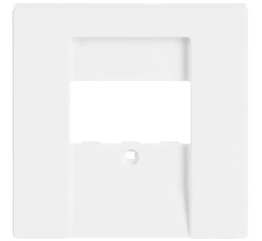 centraalplaat USB / luidspreker Future Linear studiowit glans (1766-84)