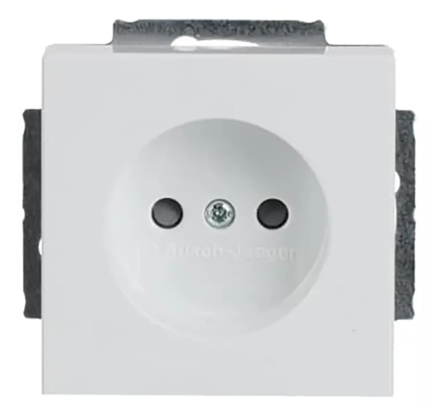 wandcontactdoos zonder randaarde Future linear studiowit glans (2300 UCRKS-84-503)