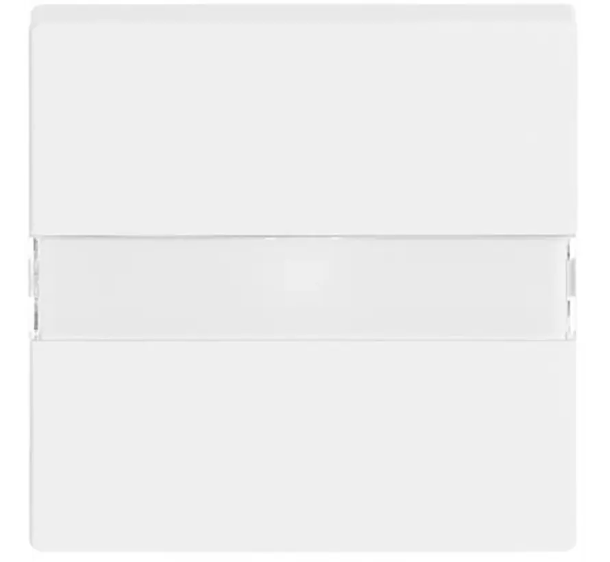 schakelwip tekstveld en controlelicht Future Linear studiowit glans (1764 NLI-84)