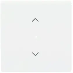 Busch-Jaeger bedieningswip 1-voudig met pijlsymbolen tbv bedieningselement flex Future Linear studiowit mat (6232-10-884)