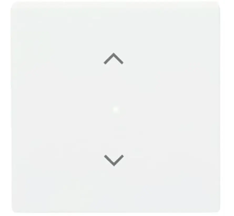 bedieningswip 1-voudig met pijlsymbolen tbv bedieningselement flex Future Linear studiowit mat (6232-10-884)