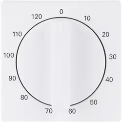 Busch-Jaeger draaigreep tijdschakelaar 120 min Future Linear studiowit mat (1771-884-103)