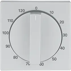 Busch-Jaeger draaigreep tijdschakelaar 120 min Future Linear aluzilver (1771-83-103)