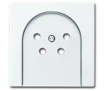 Busch-Jaeger centraalplaat telefoon KPN 4-polig Future Linear studiowit glans (2767-84-503)