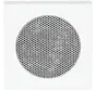 centraalplaat voor luidspreker Future Linear studiowit mat (8253-884)
