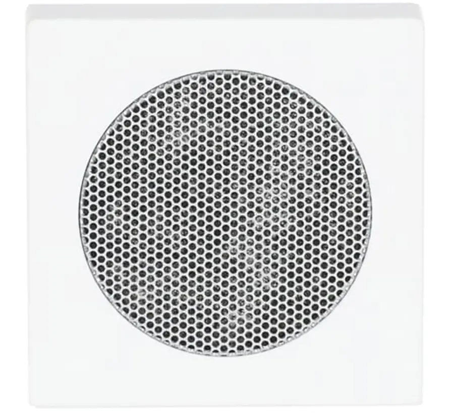 centraalplaat voor luidspreker studiowit mat (8253-884)