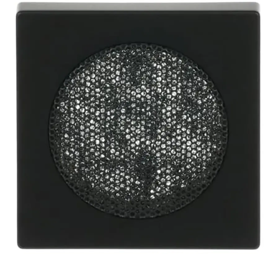 centraalplaat voor luidspreker zwart mat (8253-885)