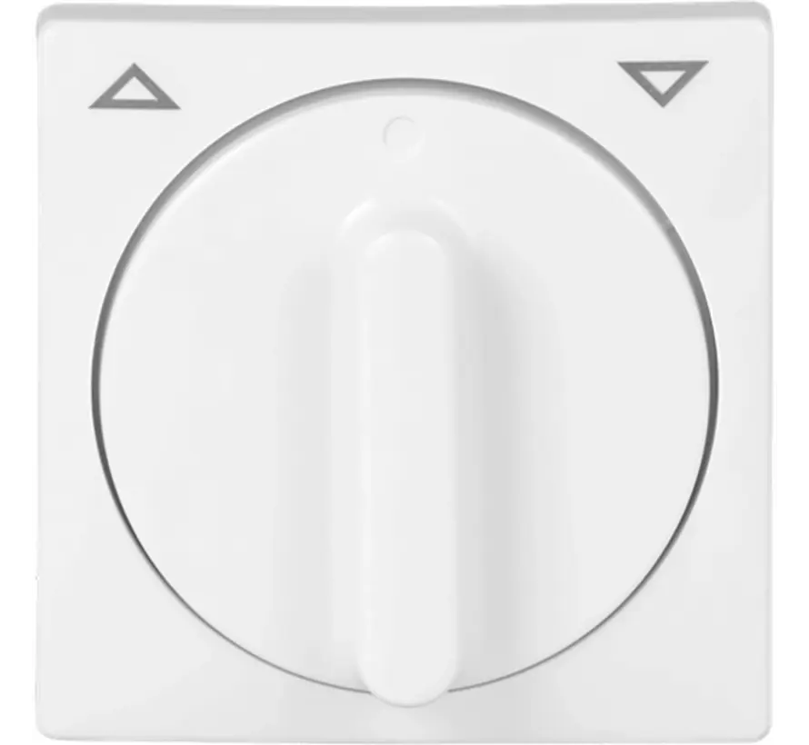 draaiknop jaloezieschakelaar Balance SI wit glans (2542 DR-914)