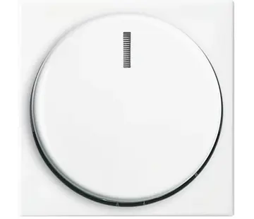 Busch-Jaeger dimmerknop draai/drukdimmer Balance SI wit glans (2115-914)