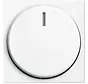 dimmerknop draai/drukdimmer Balance SI wit glans (2115-914)