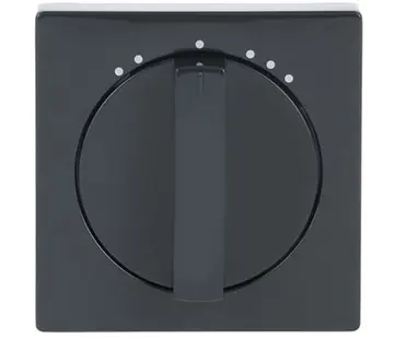 Busch-Jaeger draaiknop driestandenschakelaar Future Linear antraciet glans (1740 DRL-81-503)