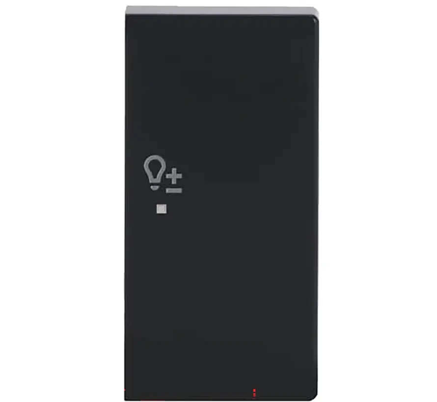 bedieningswip rechts symbool dimmer tbv bedieningselement flex 2-voudig Future Linear antraciet glans (6234-22-81)