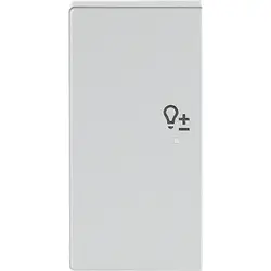 Busch-Jaeger bedieningswip rechts symbool dimmer tbv bedieningselement flex 2-voudig Future Linear aluzilver (6234-21-83)