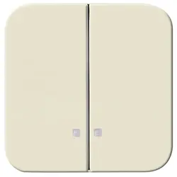 Busch-Jaeger schakelwip 2-voudig controlevenster Standaard SI (2505 K-212)