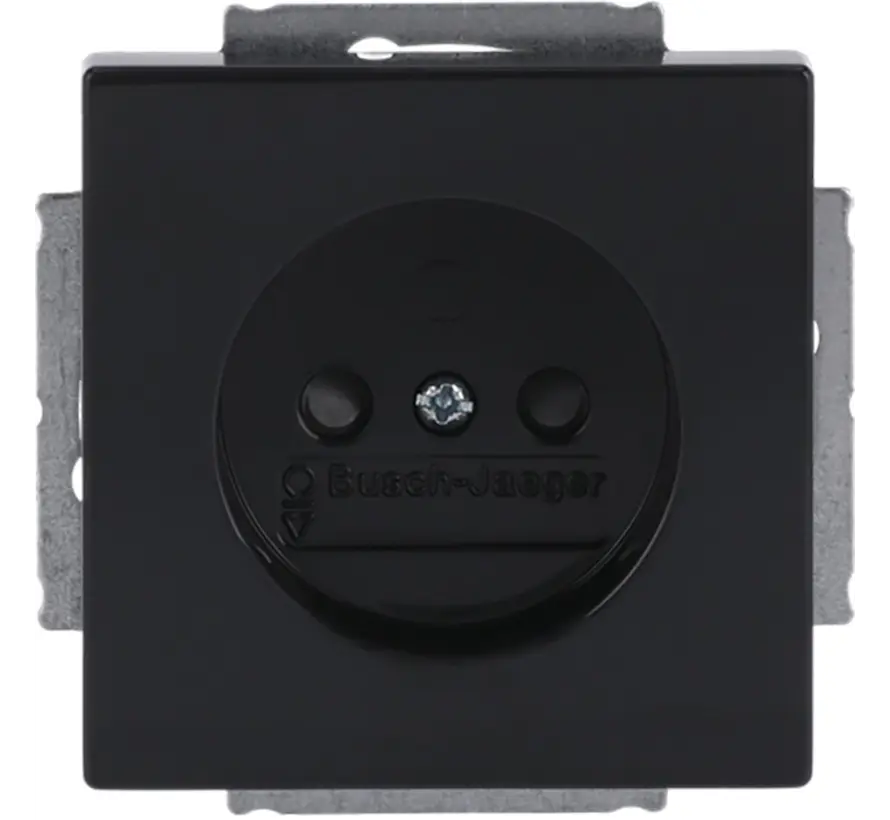 wandcontactdoos zonder randaarde Future linear antraciet glans (2300 UCRKS-81-503)