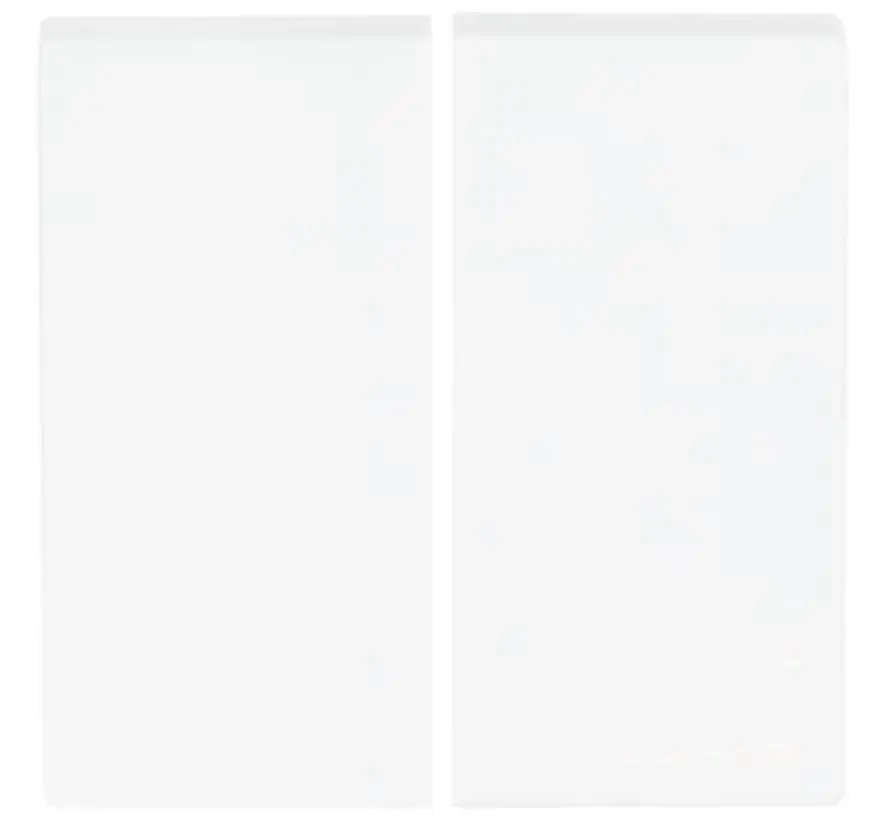 Friends of Hue schakelwip 2-voudig Future Linear studiowit glans (6736 FoH-84)