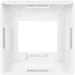 Busch-Jaeger centraalplaat tbv digitale radio studiowit mat (8252-884-101)