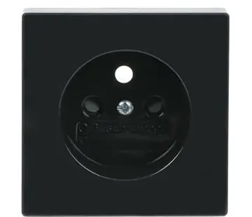 Busch-Jaeger centraalplaat voor wandcontactdoos met penaarde Future Linear antraciet glans (2399 UCKS-81)