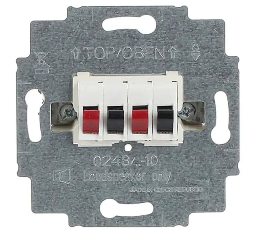 luidsprekeraansluiting wit (0248/04-101)