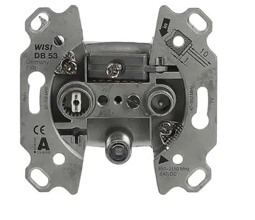 Busch-Jaeger antenne einddoos radio/tv/sat (0232-101)