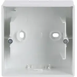 Busch-Jaeger opbouwbak 1-voudig Future Linear studiowit glans (1701-84)