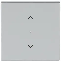 Busch-Jaeger bedieningswip 1-voudig met pijlsymbolen tbv bedieningselement flex Future Linear aluzilver mat (6232-10-83)