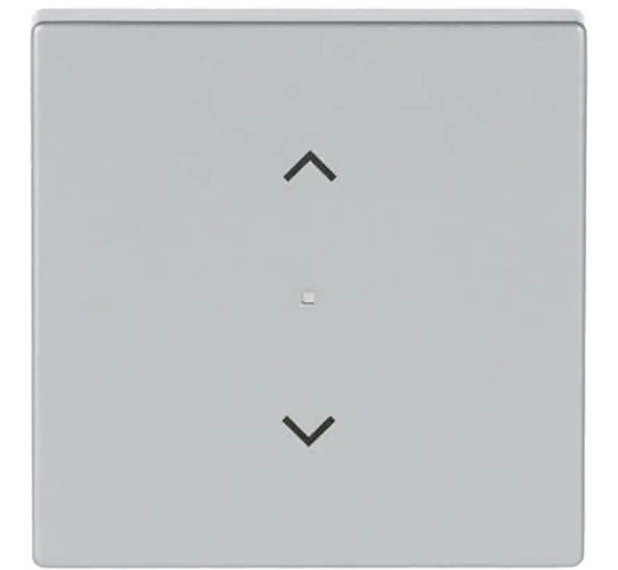 bedieningswip 1-voudig met pijlsymbolen tbv bedieningselement flex Future Linear aluzilver mat (6232-10-83)