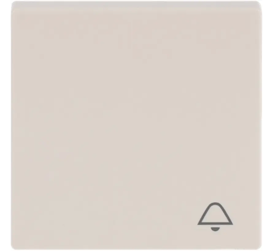 schakelwip met bel symbool Future Linear creme (2520 KI-82)
